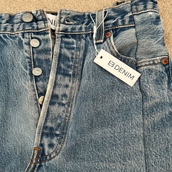 Eb Denim Denim skirt NWT XS - Picture 2 of 5